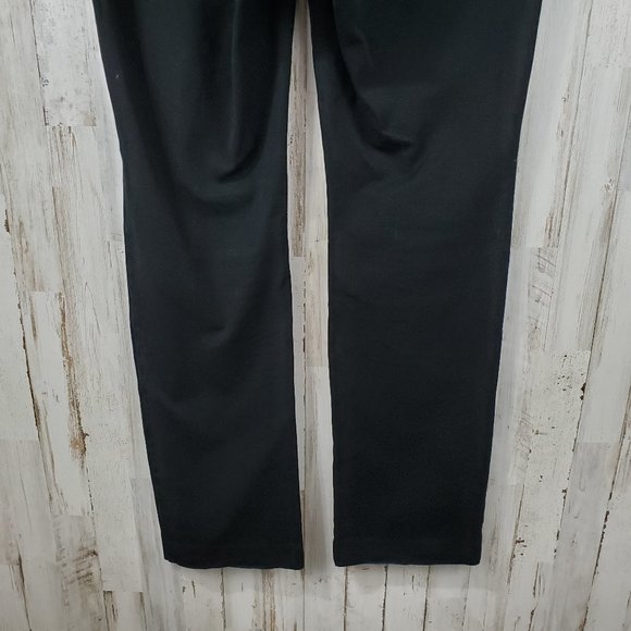 Chaps Womens Pants 10 Black Career Stretch Cotton Blend R3 - Picture 6 of 7